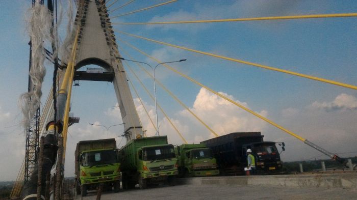 Jembatan Sultan Abdul Jalil Alamuddin Syah Segera Dibuka Untuk Umum