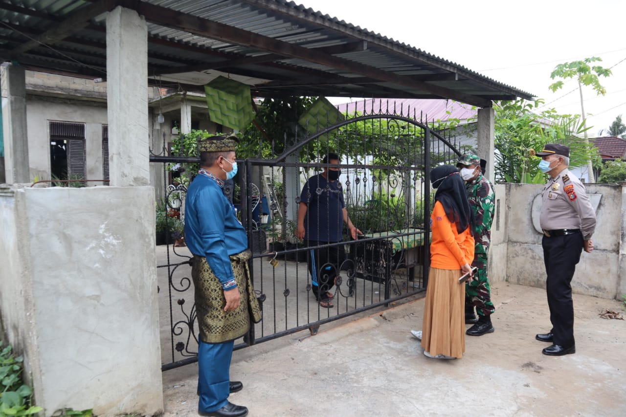 Satgas Lakukan Pengecekan Zona Oren di Tembilahan