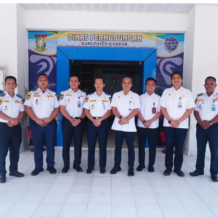 Kadishub Kampar Sambut Kepala BPTD Riau Bicarakan Rencana Sosialisasi Angkutan Danau dan Sungai