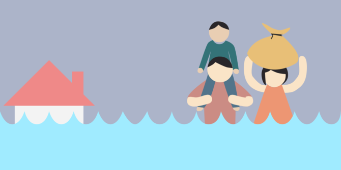 Korban Banjir Dibantu Rp50 Ribu Setiap Hari