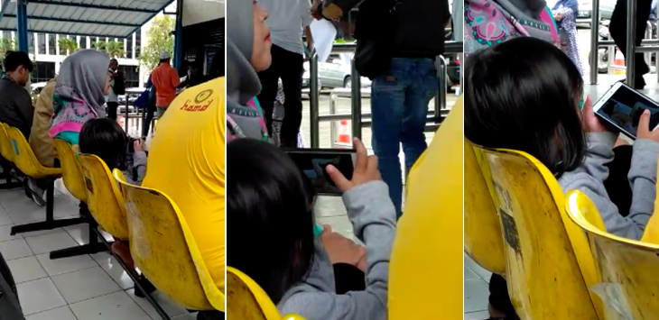 Film Porno yang Ditonton Bocah Perempuan di Tempat Umum Diduga Koleksi Orang Tuanya