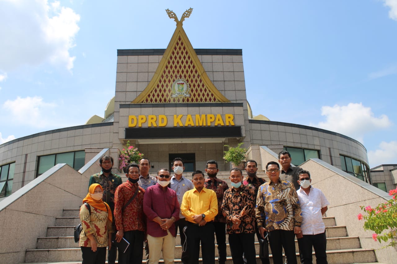 Kunjungi DPRD Kabupaten Kampar, Ini Penjelasan Ketua DPRD Kabupaten Mentawai
