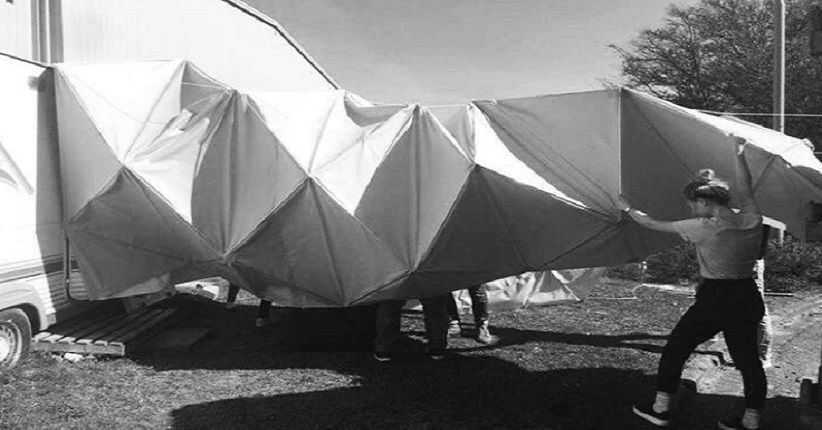 Origami Bisa Jadi Opsi untuk Arsitektur di Bulan dan Mars