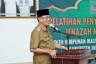 HIMMAH Inhil Gelar Pelatihan Penyelenggaraan Jenazah Muslimah