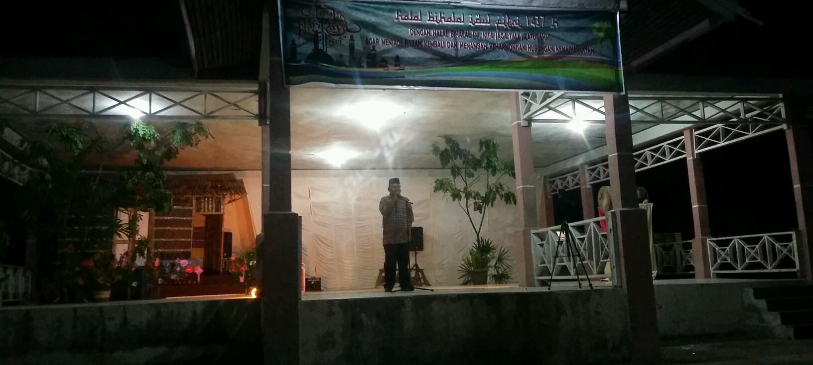 Halal Bihalal, KNPI Inhil Sayangkan Ketidak Hadiran Camat GAS