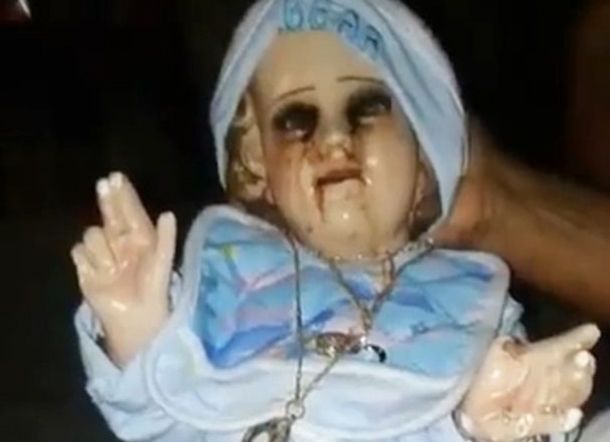 Patung Bayi Yesus 'Menangis Darah', Begini Kata Warga