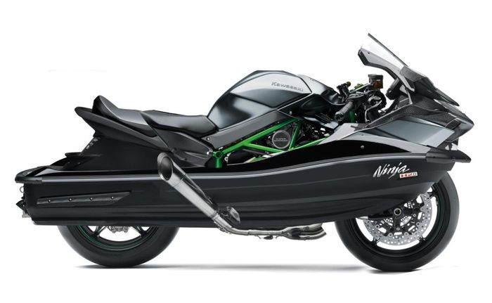 Kawasaki Ninja H2O, Motor Amfibi Super