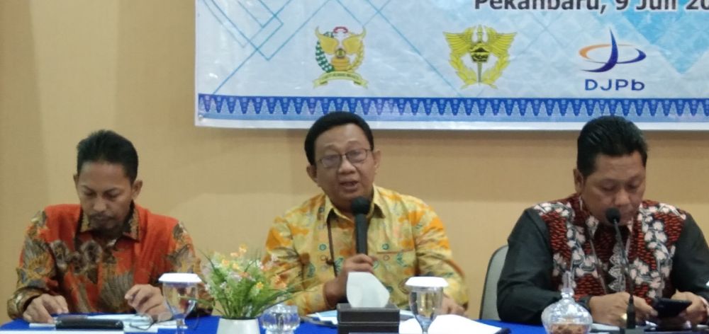 Realisasi Penerimaan Pajak Kanwil DJP Riau Semester I Capai 41,69 persen