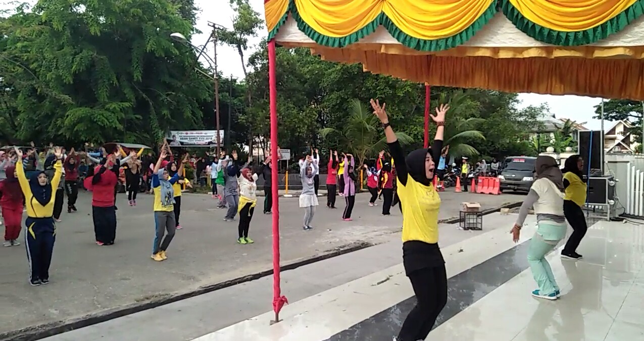 Yuk Ikut Senam Bersama Biar Sehat