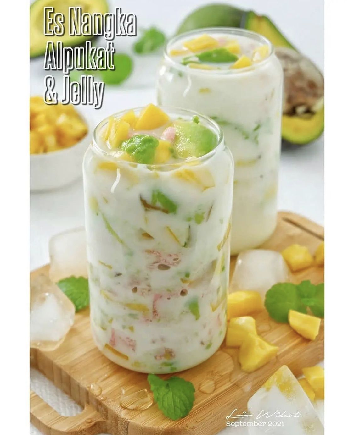 Resep Es Nangka Alpukat dan Jelly