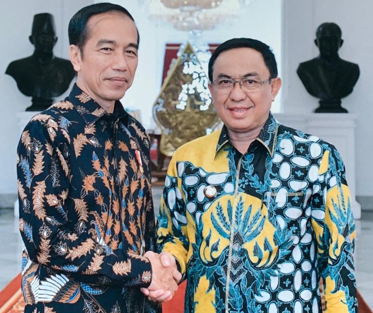 Jumpa Jokowi, HM Wardan Serahkan Proposal Permohonan Bantuan