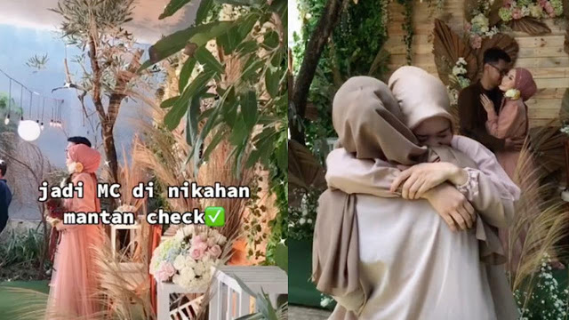 Wanita Ini Jadi MC di Acara Nikahan Mantan, Tuai Banyak Pujian