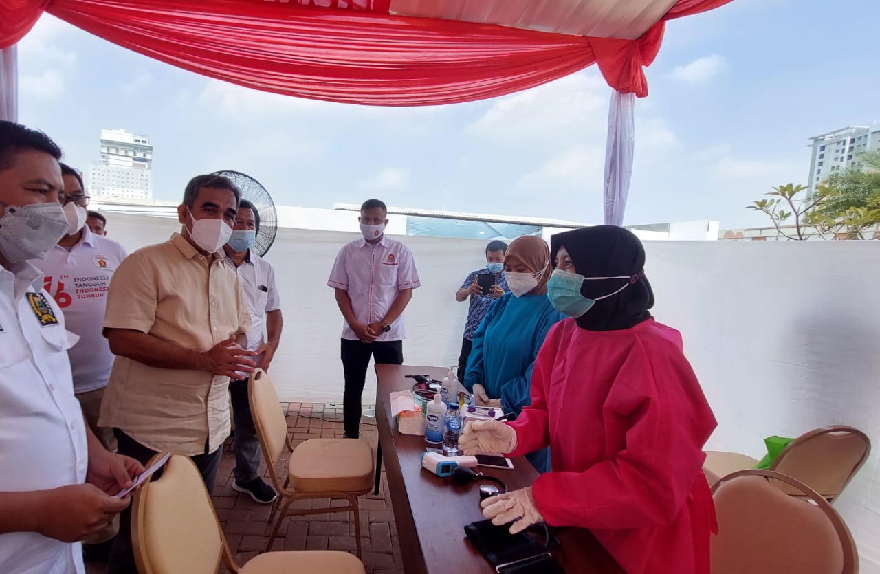 Partai Gerindra Gelar Vaksinasi, Bantu Pemerintah Capai Herd Immunity