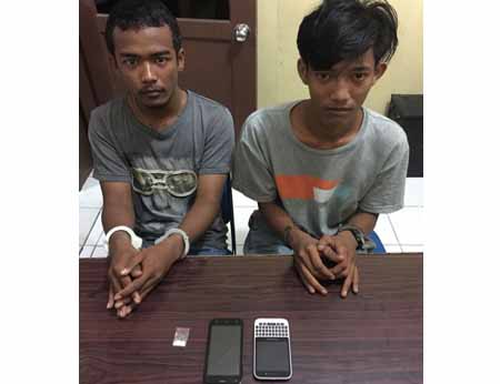 Edarkan Sabu, Dua Pria di Meranti Dibekuk Polisi
