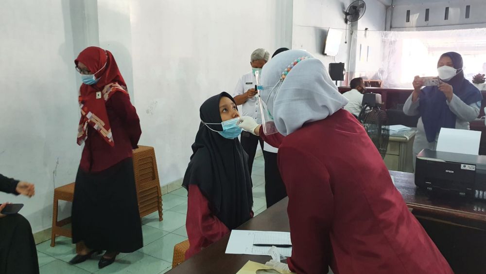 Jasa Raharja Riau Berikan Layanan Rapid Test Antigen Gratis di Samsat Panam