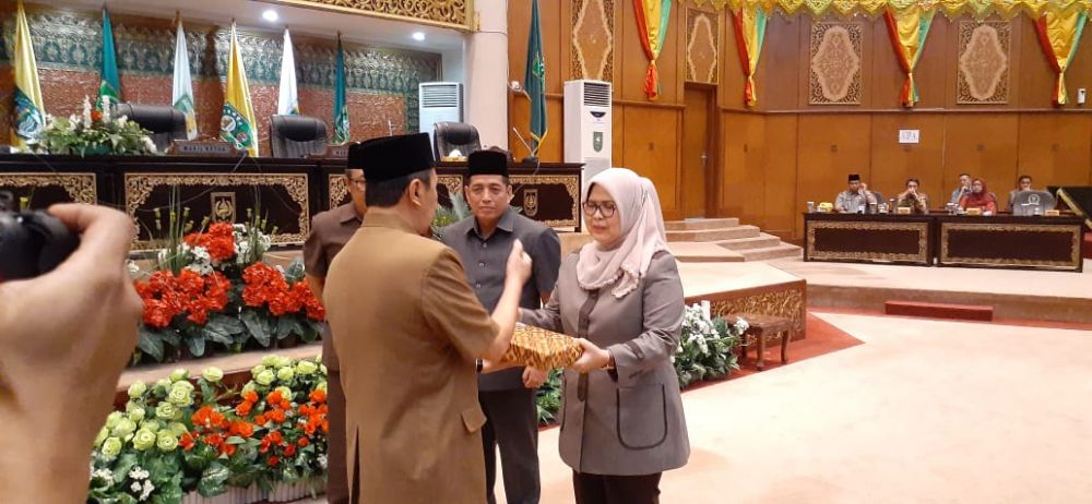 Gubri Sampaikan Nota Keuangan Perubahan 2019