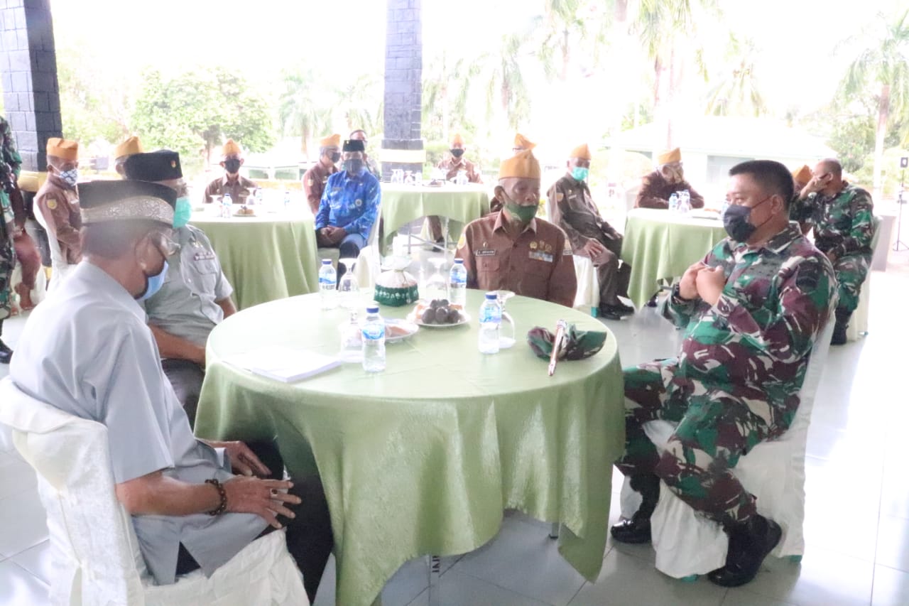 Kodim 0315/Bintan Laksanakan Coffe Morning dan Silaturrahmi Bersama Veteran di Kota Tanjungpinang