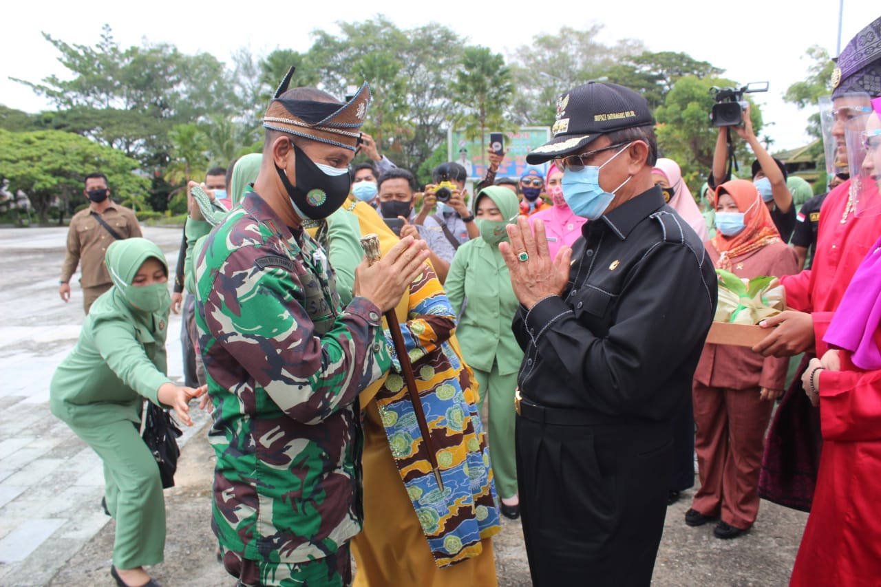 Danrem 031/Wirabima Kunjungan ke Inhil