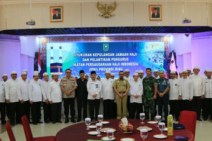 Wagub Hadiri Pelantikan PW IPHI Riau 2018-2023