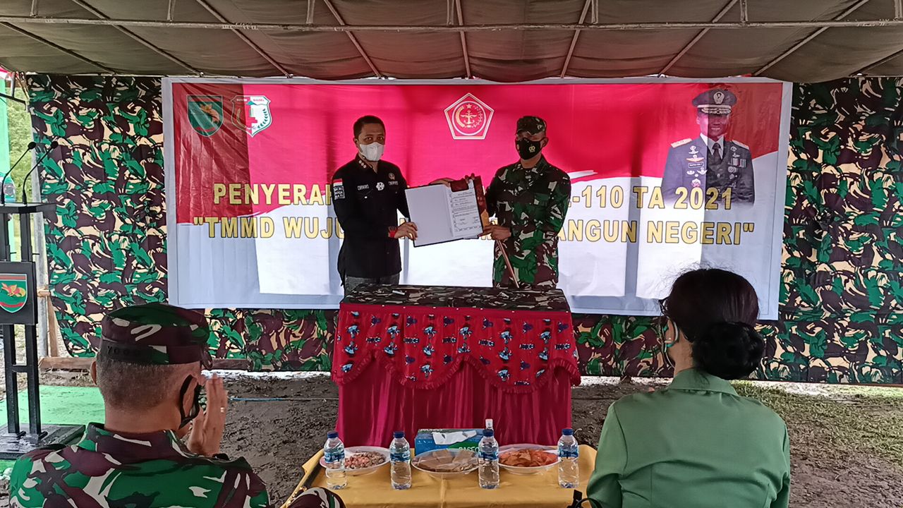 Pangdam XVII/Cenderawasih Tutup TMMD ke-110 Kodim Boven Digoel