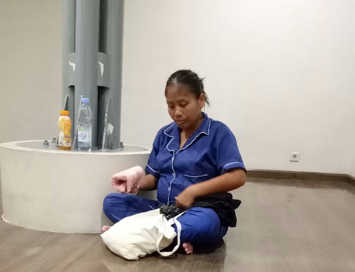 Wanita Hamil Asal Riau Terlantar di Bandara Kualanamu