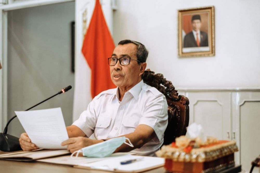 Gubri Harap OPD/Biro di Lingkungan Pemprov Riau Bekerja Lebih Baik di Tahun 2021