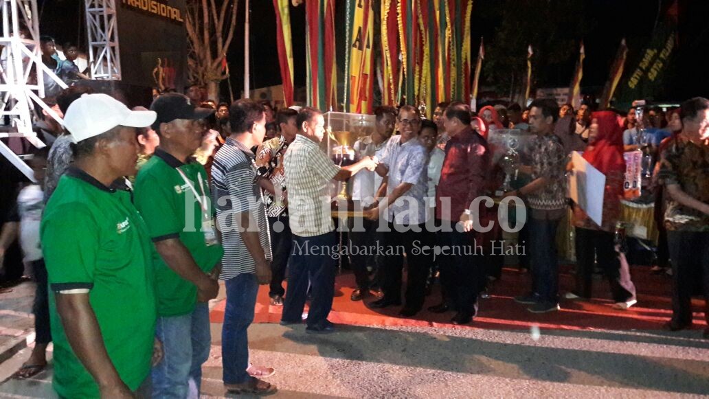 Bupati H Mursini Ucapkan Selamat Kepada Sang Jawara 2017 Siposan Rimbo