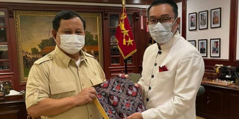 Tidak Tertutup Kemungkinan Pertemuan Prabowo-RK Jajaki Duet Pilpres 2024