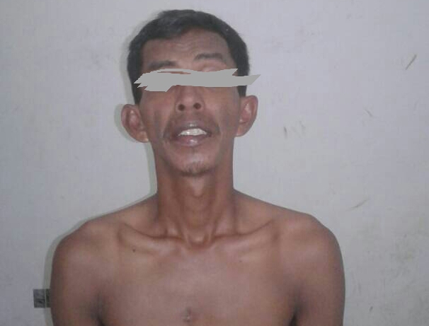 Bejat! Seorang Bapak di Rohil Tega 'Gitukan' Anak Kandung Sendiri