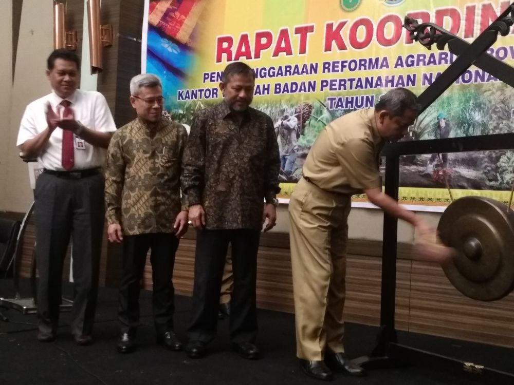 Tahun Ini Reforma Agraria Dilakukan Di Lima Kabupaten