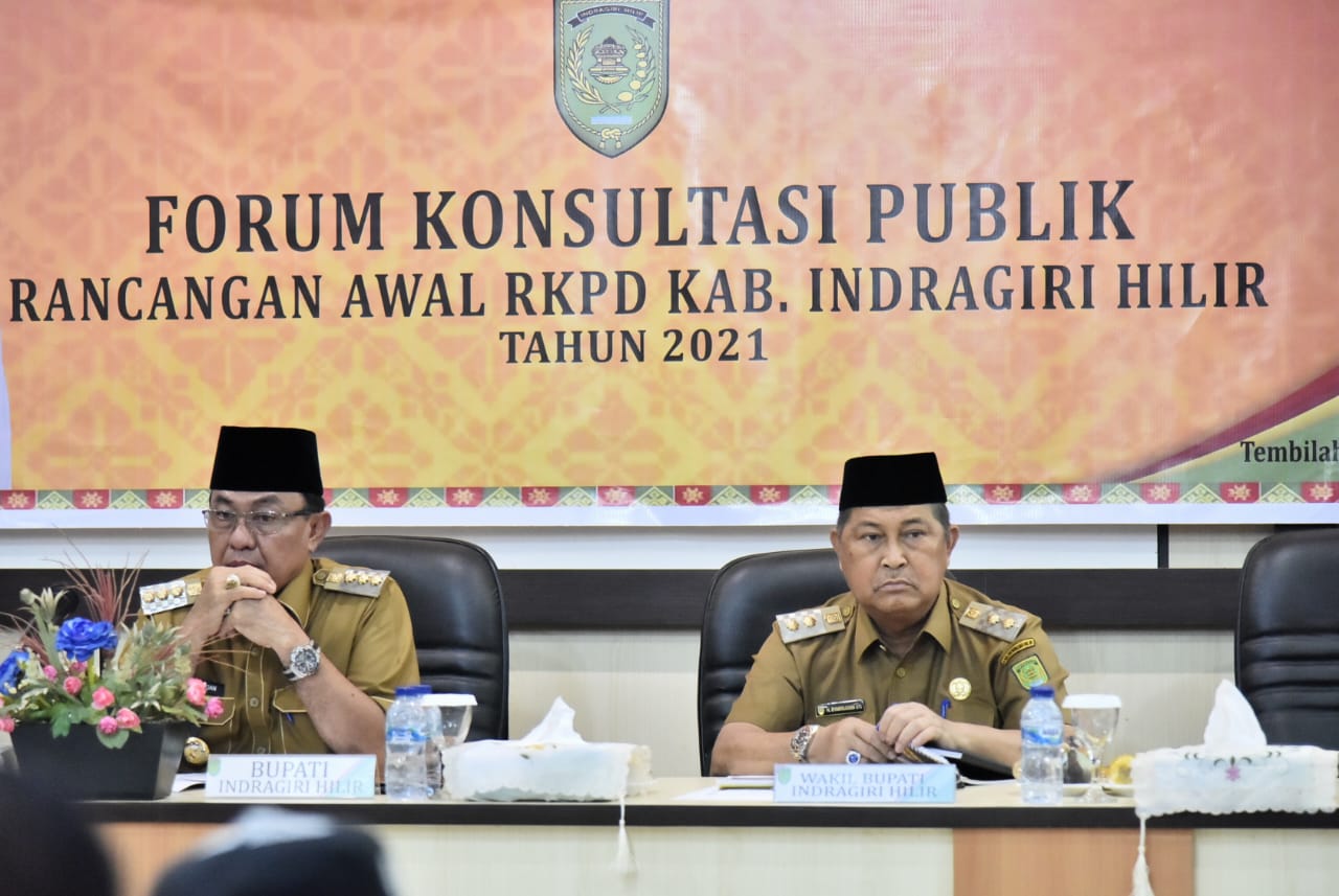 Bupati HM Wardan Tegaskan ke Kepala OPD Harapan di RKPD 2021