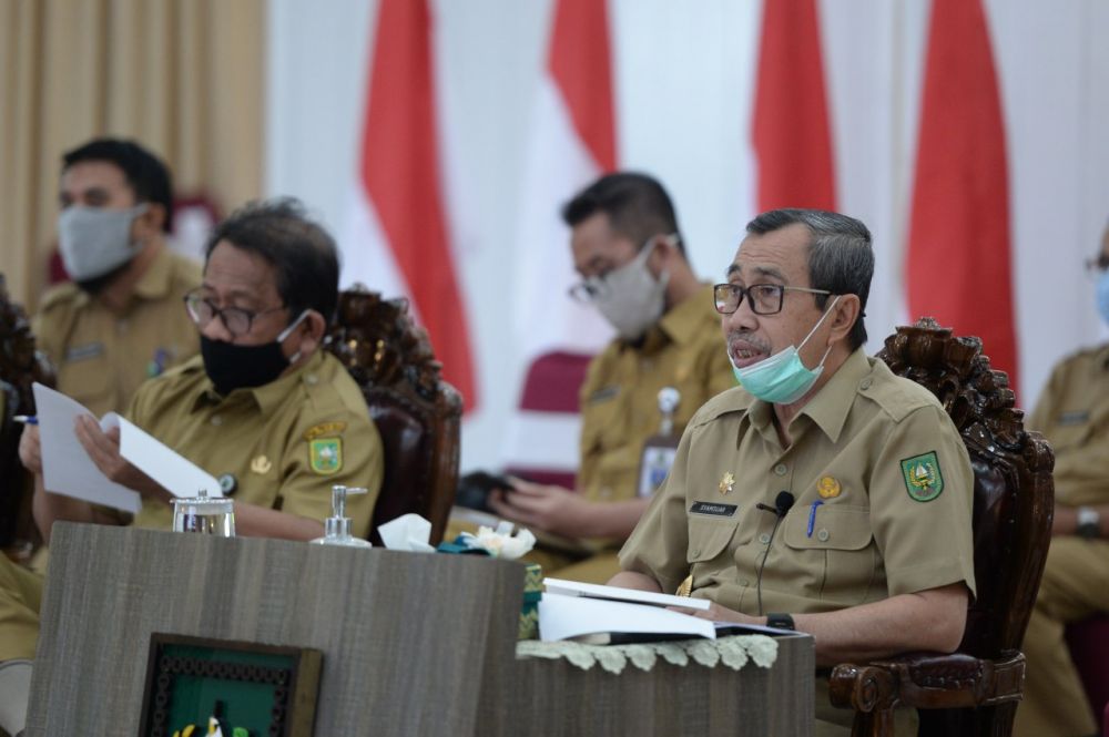 Gubernur Riau Syamsuar Targetkan Agar Laporan SAKIP Lebih Baik