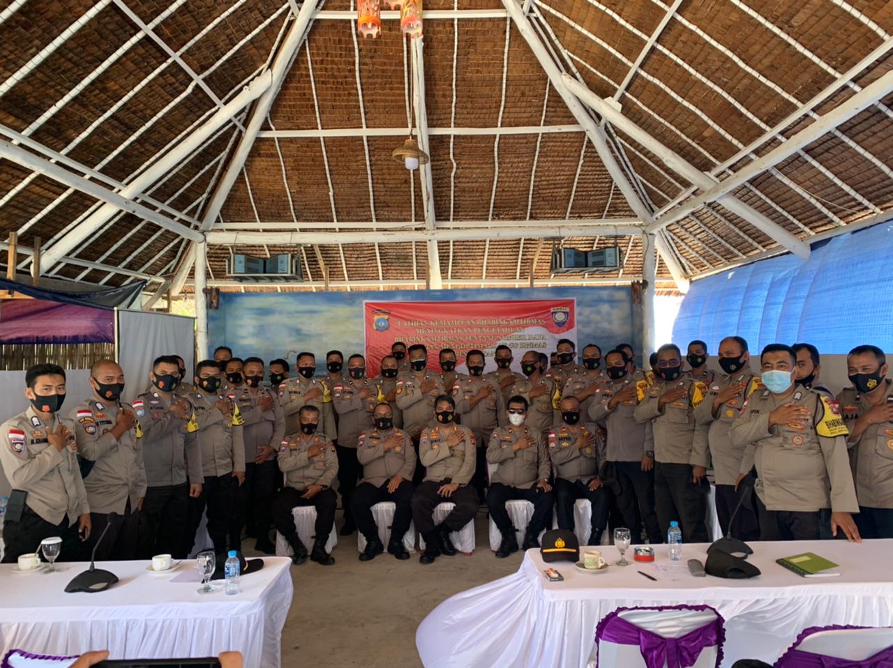 Bhabinkamtibmas Polres Bintan Terima Pelatihan Pemberdayaan Sumber Daya Pangan dan Pengoptimalkan Aplikasi Go Binmas