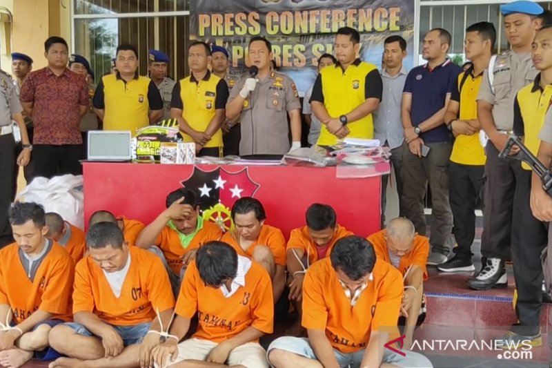 24 Pengedar Narkoba Ditangkap di Siak, Dua Di Antaranya Honorer RSUD