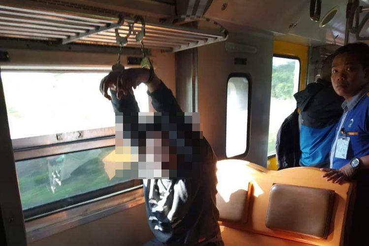Lakukan Aksi Pelecehan, Mahasiswa ini Diborgol di Bagasi Kereta