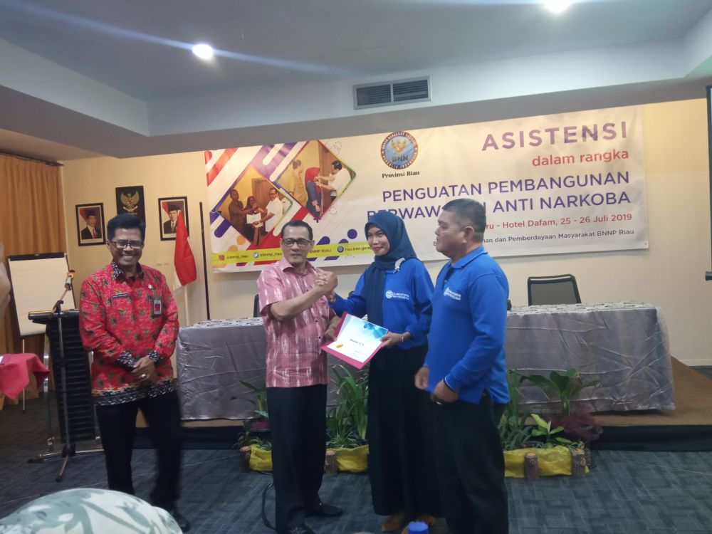 Kepala BNNP Riau Imbau Masyarakat Jauhi Narkoba