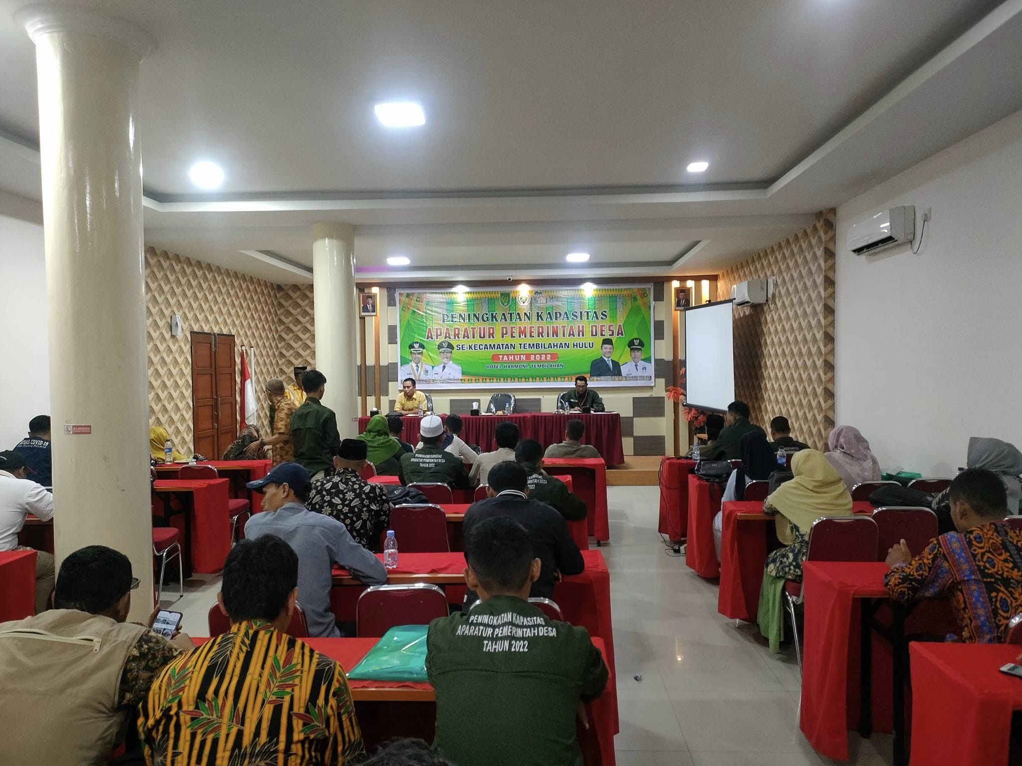 BKAD Tembilahan Hulu gelar pelatihan Peningkatan Kapasitas Aparatur Pemerintah Desa