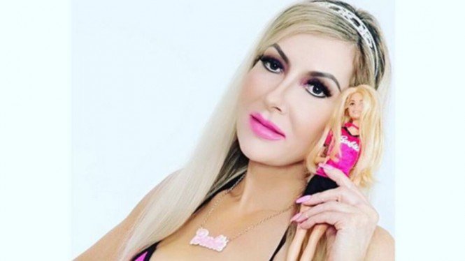 Manusia Barbie Terobsesi Jadi Wanita Paling Plastik di Dunia