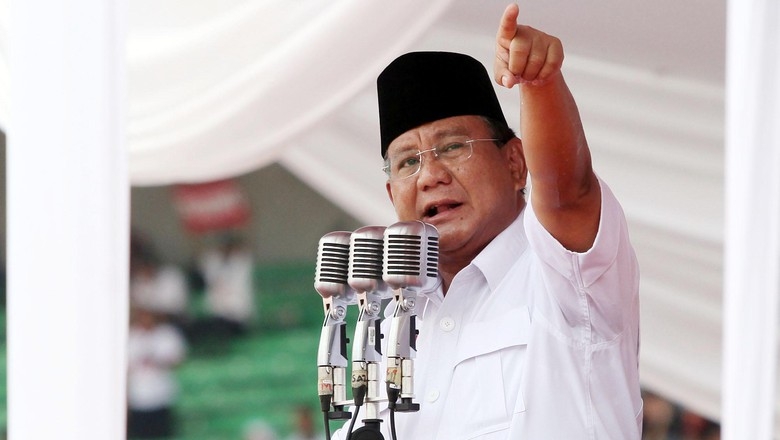Kubu Prabowo Janjikan Tim Khusus Tuntaskan Kasus HAM Mandek