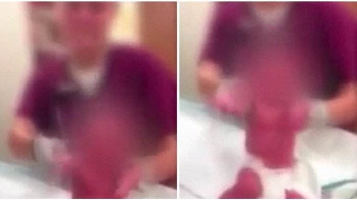 Perawat Militer ini Dikeluarkan Setelah Video Mereka 'Memainkan' Bayi Baru Lahir Viral