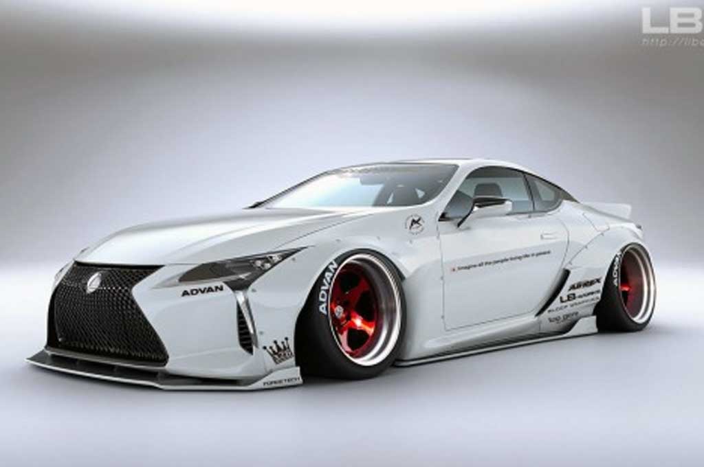 Modifikasi Lexus LC 500 Bergaya Street Racing