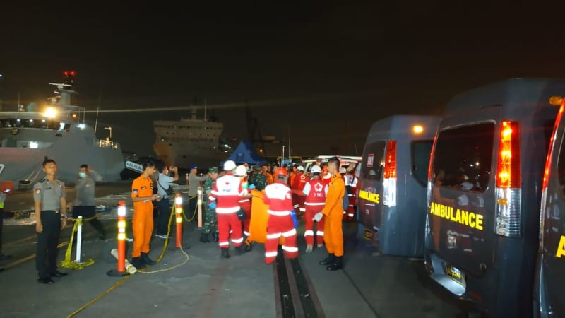 Total 138 Kantong Jenazah Korban Lion Air Dikumpulkan di RS Polri