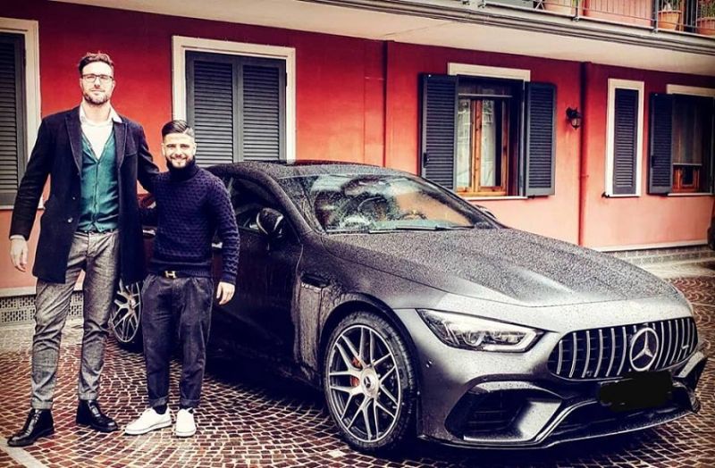 Spesifikasi Gahar Mercedes-AMG GT Milik Kapten Napoli Lorenzo Insigne