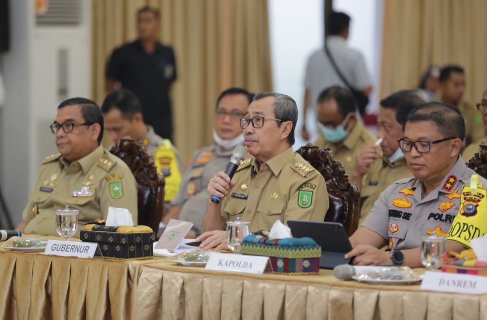 Besok, Gubri Syamsuar Sampaikan Penangan Covid-19 di Riau ke Presiden