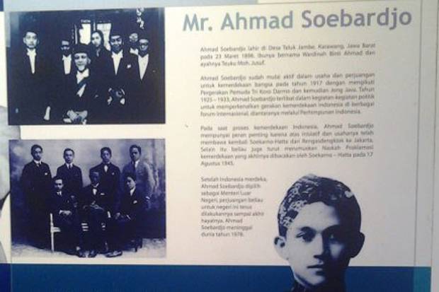 Achmad Soebardjo, Penyusun Naskah Proklamasi dan Menlu Pertama RI
