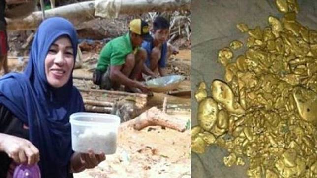 Emas Bermunculan Usai Banjir, Warga Bisa Dapat 30 Gram Emas dalam Sehari
