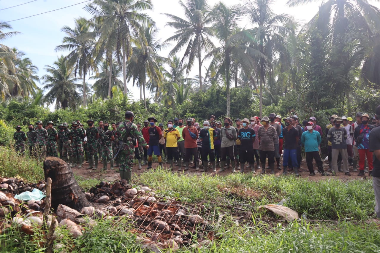 Semangat Gotong Royong Tumbuh Kembali Bersama TNI Dengan Masyarakat