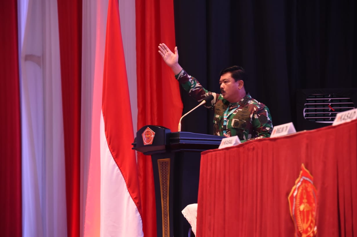 Panglima TNI Buka Rapat Pimpinan TNI Tahun 2021