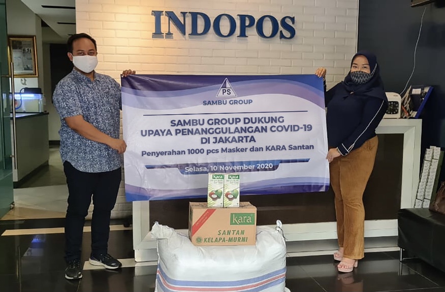 Sambu Group Dukung Upaya Penanggulangan Covid-19 di Jakarta