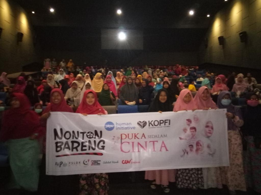 PKPU Riau Laksanakan Nobar Filem Islam Bersama Komunitas di Pekanbaru